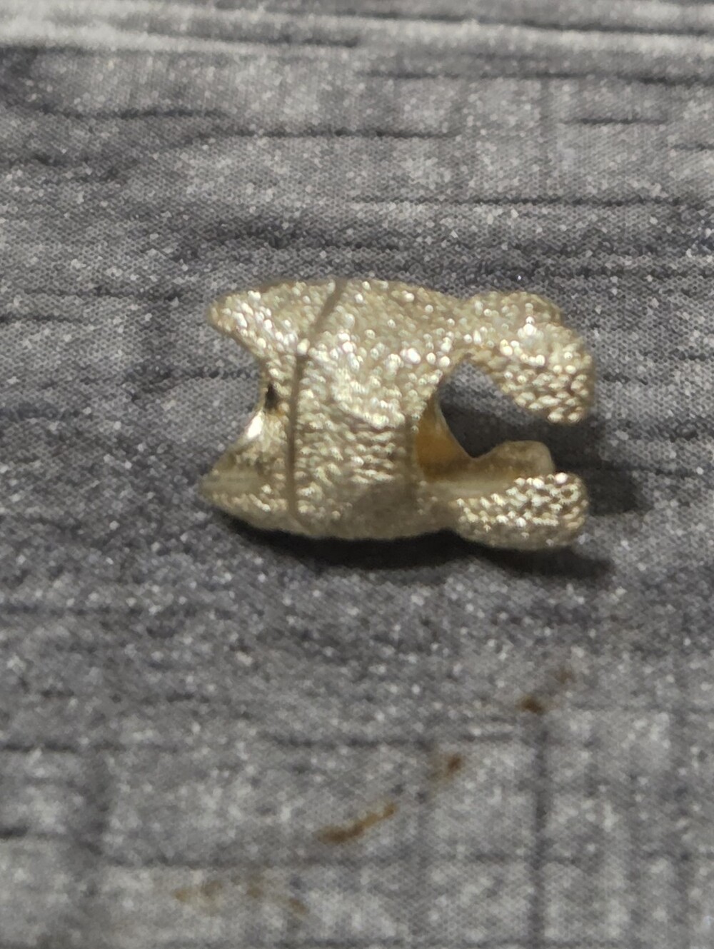 Authentic Pandora Textured Fish Mini Charm - Picture 6 of 8